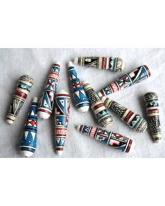 Clay Maya Beads