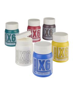X6 Premium Acryl 500ml - Landscape Set
