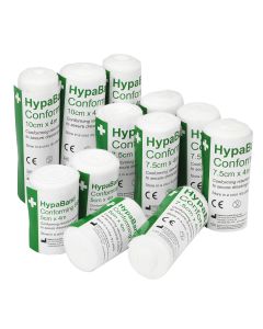 HypaBand Conforming Bandages Assorted- Pack of 12
