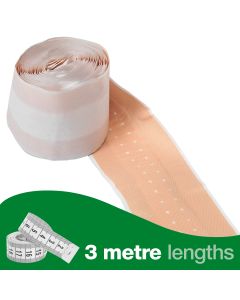 HypaPlast Fabric Dressing Strip Med 3m