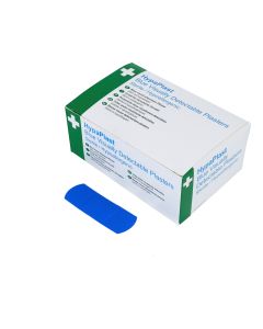 HypaPlast Blue Visible Detectable Plasters- Pk of 100