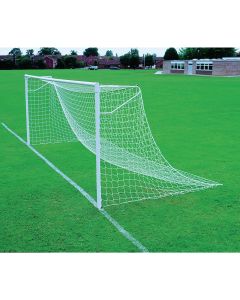 Harrod Sport 3mm Football Goal Net - White - 24 x 8ft (Senior) - Pair