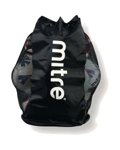 Mitre Mesh Panelled Bag - Black/White
