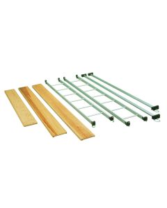 Niels Larsen Agility Plank With Hooks Both Ends - 2.13m - Wood
