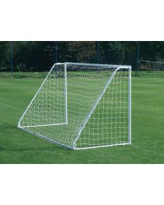 Harrod Sport Mini Soccer Goal - White - 12 x 6ft - Pair