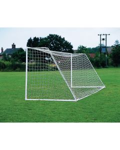 Harrod Sport Wheelaway Heavyweight Goal - 7.32 x 2.44m - 165kg - Senior - White