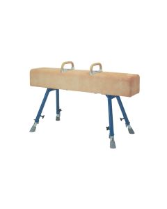 Niels Larsen Vaulting Horse Square End With Pommels and No Castors - Adjustable