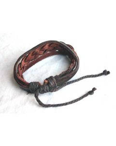 Viking Leather Bracelet