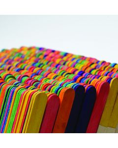 Coloured Lollypop Sticks Pack
