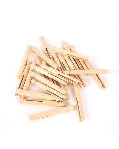 Classmates Wooden Dolly Pegs - Pack of 24