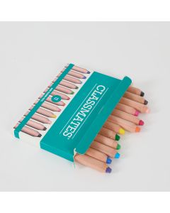 Classmates Jumbo Colouring Pencils - Pack of 12