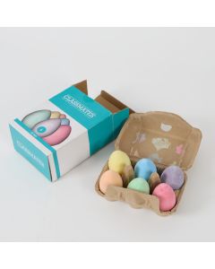Classmates Egg Chalks - Pack of 6