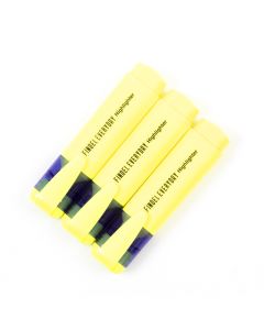 Findel Everyday Highlighters Yellow - Pack of 10