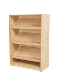 Maplescape Elegant Sloping Book Storage Unit