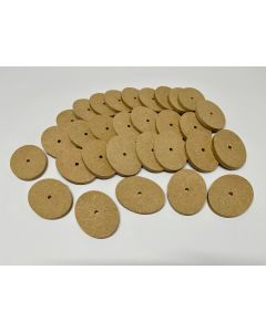 MDF Cams/4mm Hole Double Rise Pack of 30
