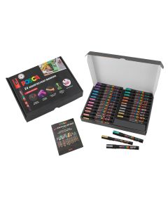 Posca PC Pack of 24 Assorted Metallics