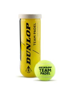 Dunlop Team Padel Balls - Pack of 3