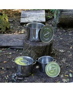 Giant Soup Pots - Pack of 3