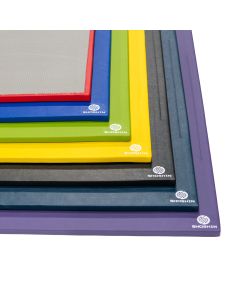 Lightweight Gym Mat 1830 x 1220 x 25mm - Rainbow Green
