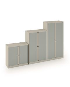 Classmates Tambour Unit - Grey - 1000mm