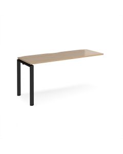Adapt Single Desk Add On 600mm - Oak