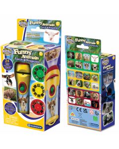 Brainstorm Toys Funny Animals Torch and Projector