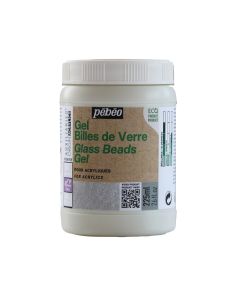 Pebeo Origin Acrylics Glass Beads Mortar - 225ml - Clear