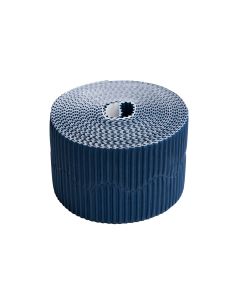 Border-It Corrugated Border Roll 57mmx15m - Rich Blue