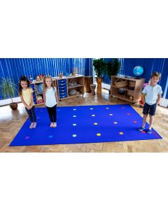 Rainbow Spots Indoor/Outdoor Carpet 3x2