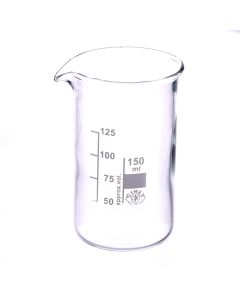 Simax Tall Form Beakers with Spout - 150ml - Pack of 10