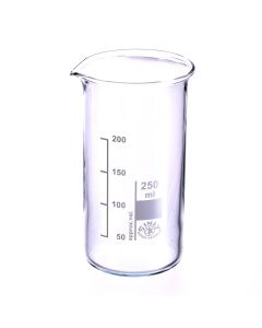 Simax Tall Form Beakers with Spout - 250ml - Pack of 10