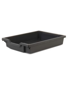 Gratnells Shallow Storage Tray - Charcoal