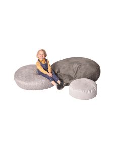 Soft Play Faux Suede Stacking Rounds - Set of 3