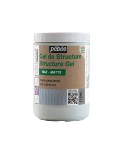 Pebeo Origin Acrylics Matte Structure Gel - 945ml - Clear