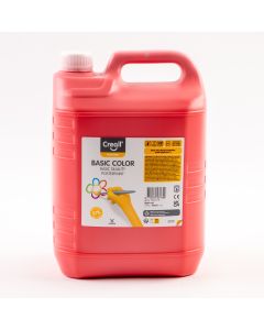 Creall Basic Colour Ready Mixed 5L - Red