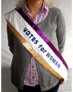 Suffragettes Sash