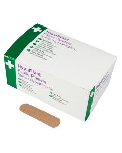 HypaPlast Heavy Duty Fabric Plaster- 7.2 x 2.5cm- Pk of 100