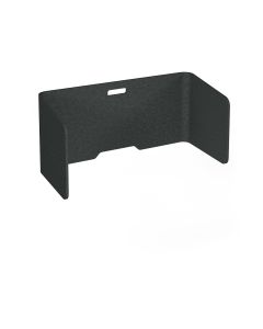 Fold Desk Screen - Dark Grey