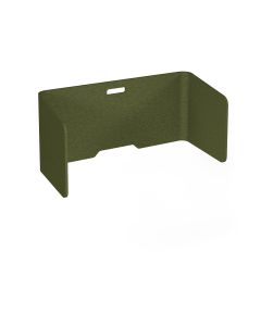 Fold Desk Screen - Dark Green
