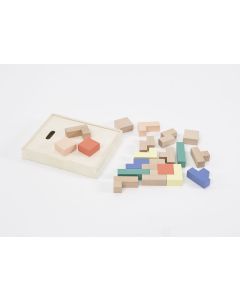 FSC Wooden Blocks Construction Puzzle