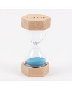 Wooden Sand Timer: 1 Minute