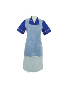Polyco White Disposable Apron No Pocket-Large-Pk 200