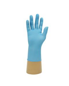 Shield Blue Nitrile Large Powder Free Disposable Glove-Pk 100