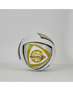 Match Football- White/Gold/Silver- Size 5- Pk 12 / FREE Bag