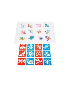 Minibeast Stencils - Pack of 12