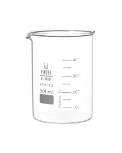 Glass Beakers- Squat Form - 500ml - Pack of 6