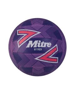 Training Netball - Purple/Pink/White- Size 5- Pk 12 with Bag