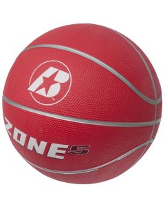 Baden Zone Basketball - Red - Size 5