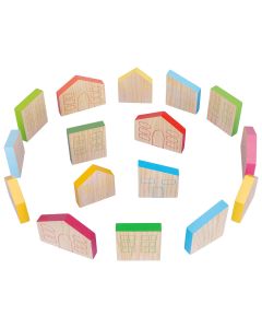 Freckled Frog Colourful Houses