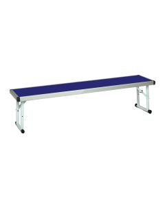 Fast Fold Benches - L122cm - H37.5cm - Blue